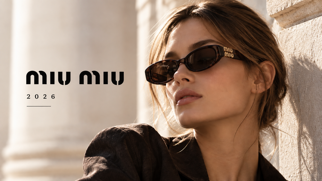 Occhiali Miu Miu 2026: il revival Y2K conquista l'eyewear